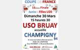 U20 Filles - Un 16ème de Finale de Coupe de France à Bruay 