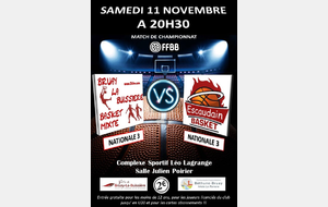 USO BRUAY (NM3) - ESCAUDAIN BASKET PORTE DU HAINAUT