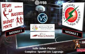 USO Bruay (N3) - Wasquehal FB (N3)
