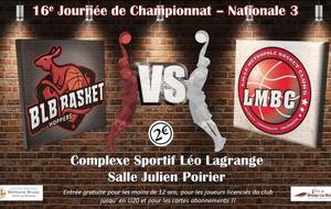 BLB BASKET (NM3) - LILLE METROPOLE BASKET CLUBS
