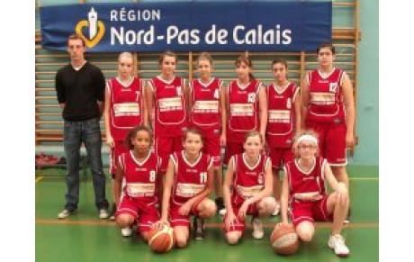 Le titre de Pré Région pour les minimes filles