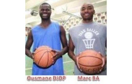 Ousmane et Marc pour la montée .......