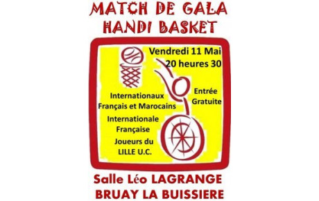 Soirée de Gala Handi Basket à Léo LAGRANGE